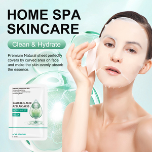 10 unids/caja <span class=keywords><strong>de</strong></span> ácido salicílico orgánico Natural, máscara antiacné, máscara Facial hidratante, Control <span class=keywords><strong>de</strong></span> aceite, máscara facial para el cuidado <span class=keywords><strong>de</strong></span> la piel - Product Image 5