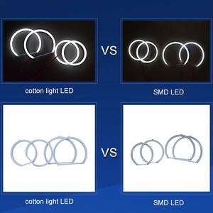 6x cotone LED Angel Eyes Halo kit faro per <span class=keywords><strong>Alfa</strong></span> <span class=keywords><strong>Romeo</strong></span> 159 2005 2006 2007 2009 <span class=keywords><strong>2010</strong></span> 2011 accessori Auto DRL - Product Image 2