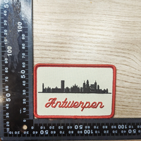 Appliques brodées, patchs en silicone embossés de créateur, logo en lettres 3D, badges brodés personnalisés à repasser pour vêtements