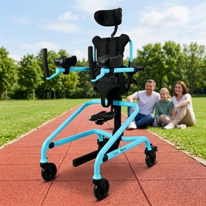 Déambulateur léger à dossier pour besoins spéciaux, paralysie cérébrale, avec siège - Product Image 1