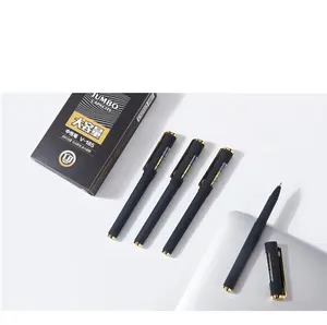 Veiao v-183 184 185 0.5mm 0.7mm 1.0mm màu đen với chất lượng cao Jumbo Refill văn phòng phẩm Bút cho văn phòng và trường học cung cấp