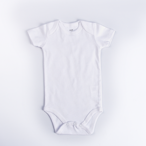 Pelele <span class=keywords><strong>de</strong></span> algodón orgánico liso para bebé, Pelele <span class=keywords><strong>de</strong></span> manga corta suave <span class=keywords><strong>de</strong></span> Color sólido, Unisex - Product Image 4