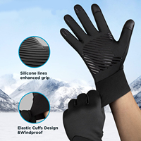 Gants coupe-vent légers à écran tactile gants de sport minces pour la course à pied ski conduite pêche randonnée alpinisme