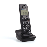 Cheeta Factory RJ11 Connect Jack Teléfono DECT Teléfono inalámbrico sin tarjeta SIM para uso en la oficina