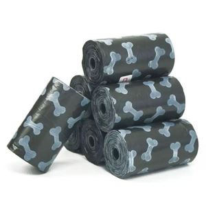 Sacs à déchets pour animaux de compagnie biodégradables et compostables en amidon de maïs, écologiques et portables, pour chiens, chats et petits animaux - Product Image 6