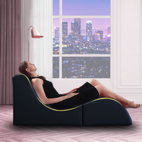 Albizia Royal Concubine Sofa de chambre à coucher en forme de S Romantic Recliner for Living Room Hotel Couple Flirting Flair Variety of Beauty