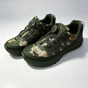DFS05 Zapatos deportivos de camuflaje verde para hombre, suela de goma antideslizante, transpirables para todas las estaciones, talla 38-45 - Product Image 6