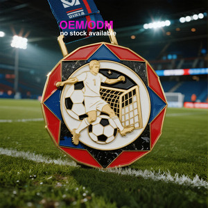 Concevez vos propres médailles de la <span class=keywords><strong>Ligue</strong></span> <span class=keywords><strong>des</strong></span> <span class=keywords><strong>champions</strong></span> de la <span class=keywords><strong>Ligue</strong></span> de <span class=keywords><strong>football</strong></span> en métal Sport bon marché pour la promotion du <span class=keywords><strong>football</strong></span> - Product Image 1