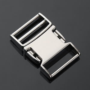 Hebilla de Liberación Lateral de 25 mm, Aleación Plateada, Accesorios Duraderos para Bolsos - Product Image 1