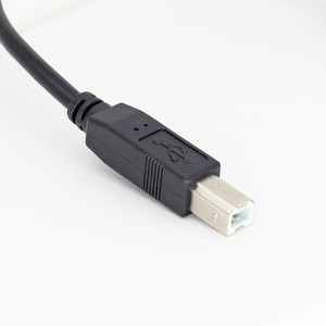 Verrouillage du filetage <span class=keywords><strong>USB</strong></span> 2.0 <span class=keywords><strong>Type</strong></span> B Câble de montage sur panneau <span class=keywords><strong>USB</strong></span>-B Câble d'extension mâle à femelle Prise de montage sur panneau d'imprimante - Product Image 4