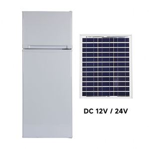 Réfrigérateurs solaires 178L OEM en gros, de qualité supérieure, à refroidissement rapide, avec contrôle intelligent de la température, alimentation CC, économie d'énergie - Product Image 5