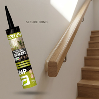 Scellant silicone à base d'alcool haute résistance, forte adhérence, résistant à la moisissure, pour la scellement des interstices des rampes d'escalier et des murs