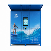 Distributeur automatique de paddleboards, système de partage de SUP, station de location intelligente de paddleboards