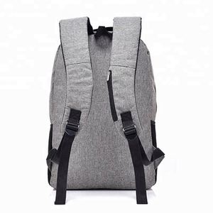 Mochila para portátil con logotipo personalizado, gran capacidad, forro de poliéster Oxford, función impermeable, cierre de cremallera con acceso USB - Product Image 5