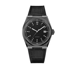 Прямая поставка, дешевые роскошные высококачественные модные водонепроницаемые часы из нержавеющей стали для мужчин, кварцевые и автоматические часы