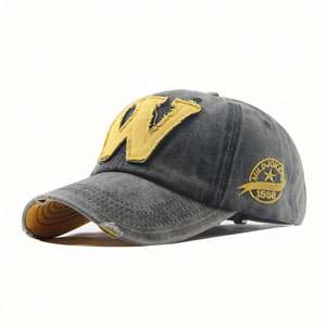 Gorra Deportiva Desgastada Barata con Logotipo Personalizado, Gorra de Béisbol con Efecto Desgastado - Product Image 2