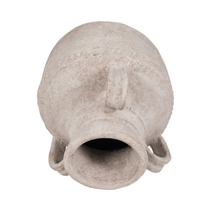 Terracotta Triple Handle Vase For Living Room Decor Casual Home Accent Entryway Bedroom Office <b>Shelf</b> - Product Image 5