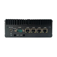 4 Lan N100 resistente integrado sin ventilador Industrial mini pc win10/11 Linux sin Ram sin disco duro precio de fábrica hecho en China barato