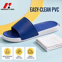 Sandalias de PVC con Logotipo Personalizado al por Mayor, Sandalias de Dos Tonos Antideslizantes con Punta Abierta para Hombres y Mujeres, para Uso en Hoteles, Playas, Piscinas, Interiores y Exteriores