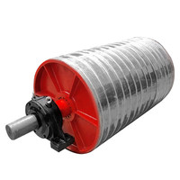 Tambour de poulie de convoyeur en acier inoxydable durable, certifié ISO/CE, pour entraînement et tensionnement, conforme aux normes d'exportation