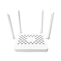 Router ONU WIFI6 de Alta Velocidad AX3000 con Doble Banda 2.4G y 5G, 4GE, 1VoIP, USB3.0, Soporte CATV para Redes FTTH FTTX