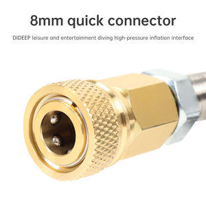 Adaptador de Manguera para Regulador de Inflado DIDEEP YOKE a 8mm de Desconexión Rápida - Equipo de Buceo Ecológico - Product Image 4