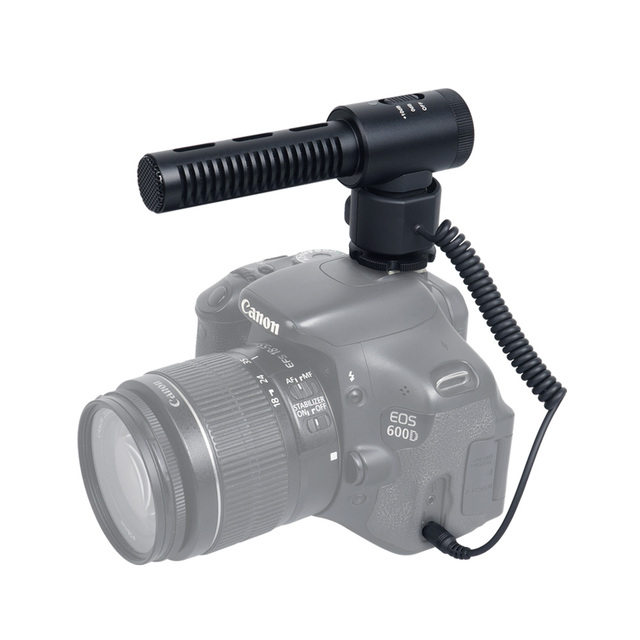 Comica CVM-V20 Super Cardioid Professional Boom Mic Shotgun Microphone for Video Recording