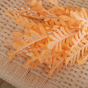 ใบตั๊กแตนเทียมสำหรับตกแต่งบ้านสำนักงานต้นไม้จำลองความเขียวขจีในร่ม - Product Image 3