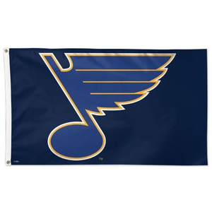 NHL Teams China Factories Wholesale 3x5ft Double Sided Printed <b>Flag</b> Outdoor St. Louis Blues <b>Flag</b> with 2 Grommets - Product Image 2