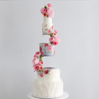 Support à gâteau rond élégant en métal doré pour table de desserts, présentoir à gâteaux à étages pour décorations de mariage