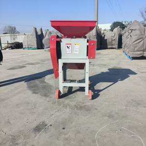 Broyeur de céréales <span class=keywords><strong>à</strong></span> double usage sec/humide, dégauchisseur de maïs, coupe-noix, haute efficacité, haut rendement, 1 tonne/h, moteur diesel/électrique, <span class=keywords><strong>occasion</strong></span> - Product Image 6