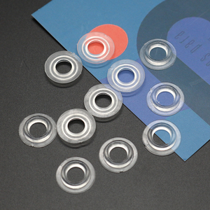 Nhà Máy Chất Lượng Cao Rèm Dây Giày Vòng Hình Dạng Tùy Chỉnh Nhựa Dây Giày 6Mm <span class=keywords><strong>PVC</strong></span>/TPU Dây Giày Grommet Cho May Mặc Giày Túi - Product Image 2