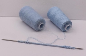 Charmkey Vente Chaude 55% <span class=keywords><strong>Mohair</strong></span> 15% Laine 30% Polyester Fantaisie Mélangé <span class=keywords><strong>Mohair</strong></span> Fil pour Faire Des Vêtements Chapeaux Écharpes Chaussettes Gants - Product Image 5