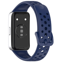 Bracelet respirant en TPU pour Huawei Band 10 9 8 7, bracelet de sport souple, perforé, respectueux de la peau, résistant à la transpiration, remplacement