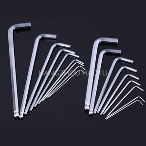 Jeu <span class=keywords><strong>de</strong></span> <span class=keywords><strong>9</strong></span> clés <span class=keywords><strong>Allen</strong></span>, à boule noire, en acier au carbone, <span class=keywords><strong>de</strong></span> Type L, pièces - Product Image 5