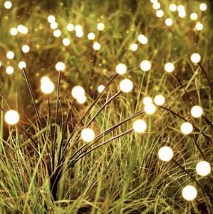 Luces Solares de Resina Impermeables, Paquete de 4, Luces Oscilantes Mejoradas, Decoración de Jardín para Exteriores, Blanco Cálido - Product Image 4