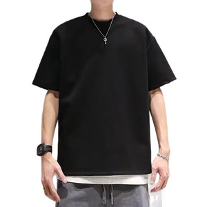 Camiseta Casual para <span class=keywords><strong>Hombre</strong></span> de la Mejor Calidad, Duradera, Agradable al Tacto, Cómoda, Lavada, de Manga Corta, Transpirable, Corte Regular, Informal - Product Image 3