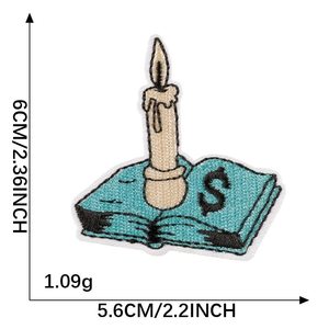 Good Quality Wholesale Price Personality Sexy Mouth Kiss Lipstick Us <strong>Dollar</strong> Money Bag Design Iron on Embroidery Patches - Product Image 6