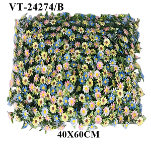 2025 NOUVELLES PLANTES DE VERDURE ARTIFICIELLES EN PLASTIQUE/PANNEAU EN BOIS/MUR/FOND - Product Image 4