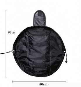 Wholesale Large Capacity Storage <b>Waterproof</b> Polyester <b>Drawstring</b> Pouch Fashion Travel Makeup Cosmetic <b>Bag</b> Custom Print Logo - Product Image 3