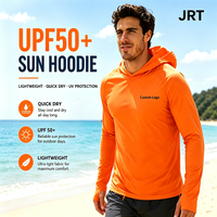 Chemises à manches longues personnalisées avec logo du fabricant, 100% polyester, séchage rapide, protection solaire, chemise de travail pour hommes, sweats à capuche pour la pêche, pour les événements