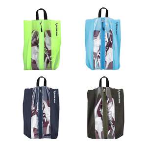 Shoe Mistri Pochette à chaussures, lot de 1, avec fenêtre transparente et fermeture éclair, sac de rangement portable pour chaussures de sport et baskets - Product Image 6