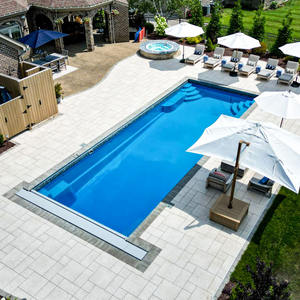 Personalizado de fibra de vidrio Spa Swim enterrado Fibra de vidrio <span class=keywords><strong>Piscina</strong></span> de diseño Fabricantes Rectángulo enterrado <span class=keywords><strong>Piscina</strong></span> al aire libre - Product Image 1