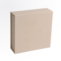 Boîte à bijoux de luxe personnalisée avec logo de marque, en carton rigide, avec fermeture magnétique, emballage en papier, boîte cadeau magnétique pliable, doublure en éponge, gaufrage