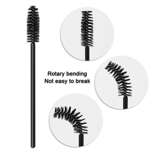 50 adet Mini kristal kirpik fırçalar tek kullanımlık mikro kirpik uzatma malzemeleri Mini maskara değnek fırçalar - Product Image 6