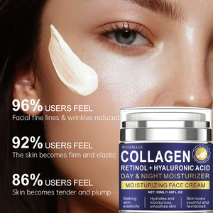 <span class=keywords><strong>Crema</strong></span> de retinol para cara, <span class=keywords><strong>cuello</strong></span>, <span class=keywords><strong>crema</strong></span> de colágeno para tensar la piel, hidratante facial antienvejecimiento, día y noche para mujeres y hombres - Product Image 5