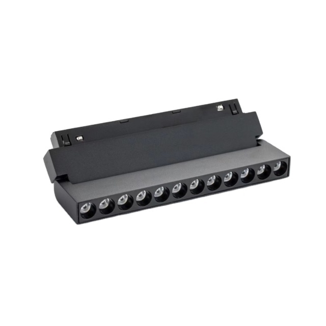 18W Dimmable High Quality LED Magnetic Track Spot Light Magnetic Track Rail 24 Beam Angle Ra90 CRI 3000K/4000K/5000K CCT for