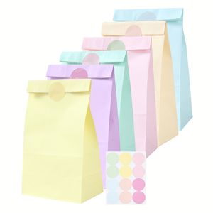 Juego <span class=keywords><strong>de</strong></span> 6 bolsas <span class=keywords><strong>de</strong></span> regalo <span class=keywords><strong>de</strong></span> papel vibrantes con pegatinas, que miden 24*13*8cm para el Día <span class=keywords><strong>de</strong></span> San Valentín Navidad <span class=keywords><strong>Matrimonio</strong></span> Baby Shower - Product Image 6