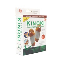 Patchs Détoxifiants Chauds Kinoki pour les Pieds – Nettoyants, Amincissants, à Base de Plantes, Adhésifs, pour Massage Relaxant et Détoxification des Pieds