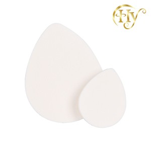 Houppette cosmétique en latex, marque privée, forme carrée, ronde ou œuf, douce et grande, pour l'application de poudre libre sur le corps - Product Image 3